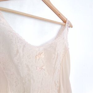 VINTAGE 1960’s Schiesser Germany Night Lingerie Slip - Size 44